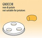 Насадка для пастамашины Fimar MPF 2,5/4 Gnocchi (паста Ø 12мм) Насадка для пастамашины Fimar MPF 2,5/4 Gnocchi (паста Ø 12мм), фото № 18